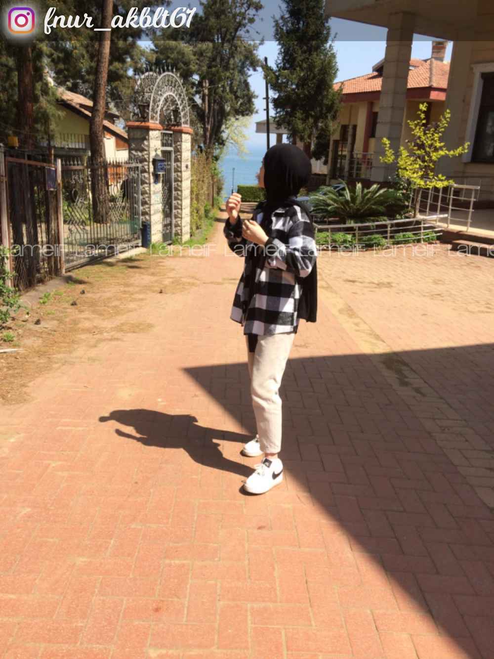 Modalamelif Beli Lastikli Mom Kot Pantolon Bej