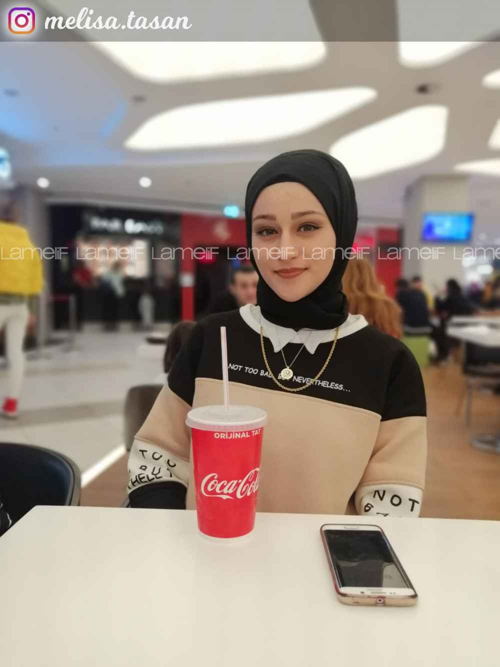 Modalamelif Not Too Bad Yazı Baskılı Sweat Sütlü Kahve