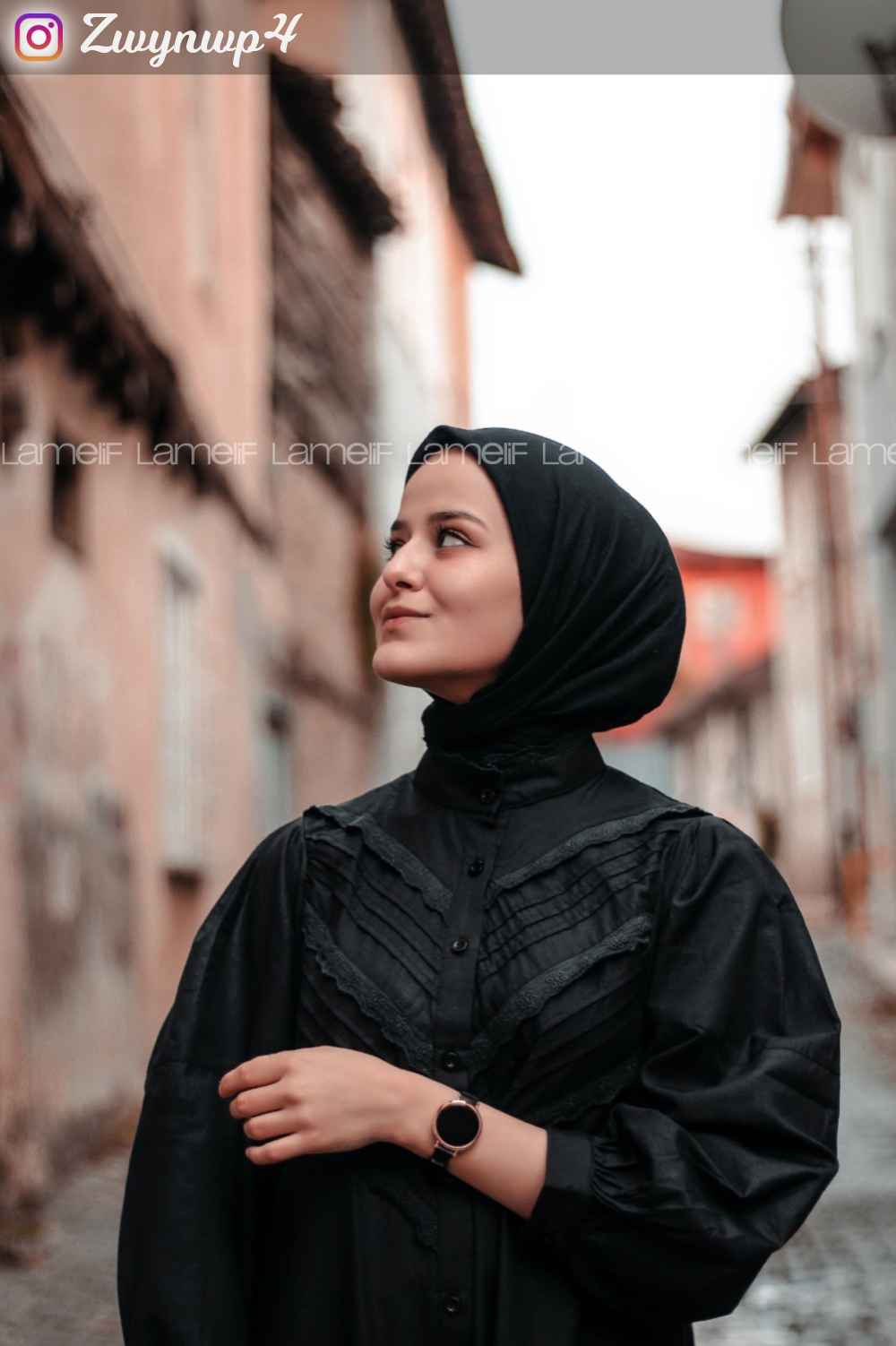 Modalamelif Balon Kol Gipeli Gömlek Tunik Siyah