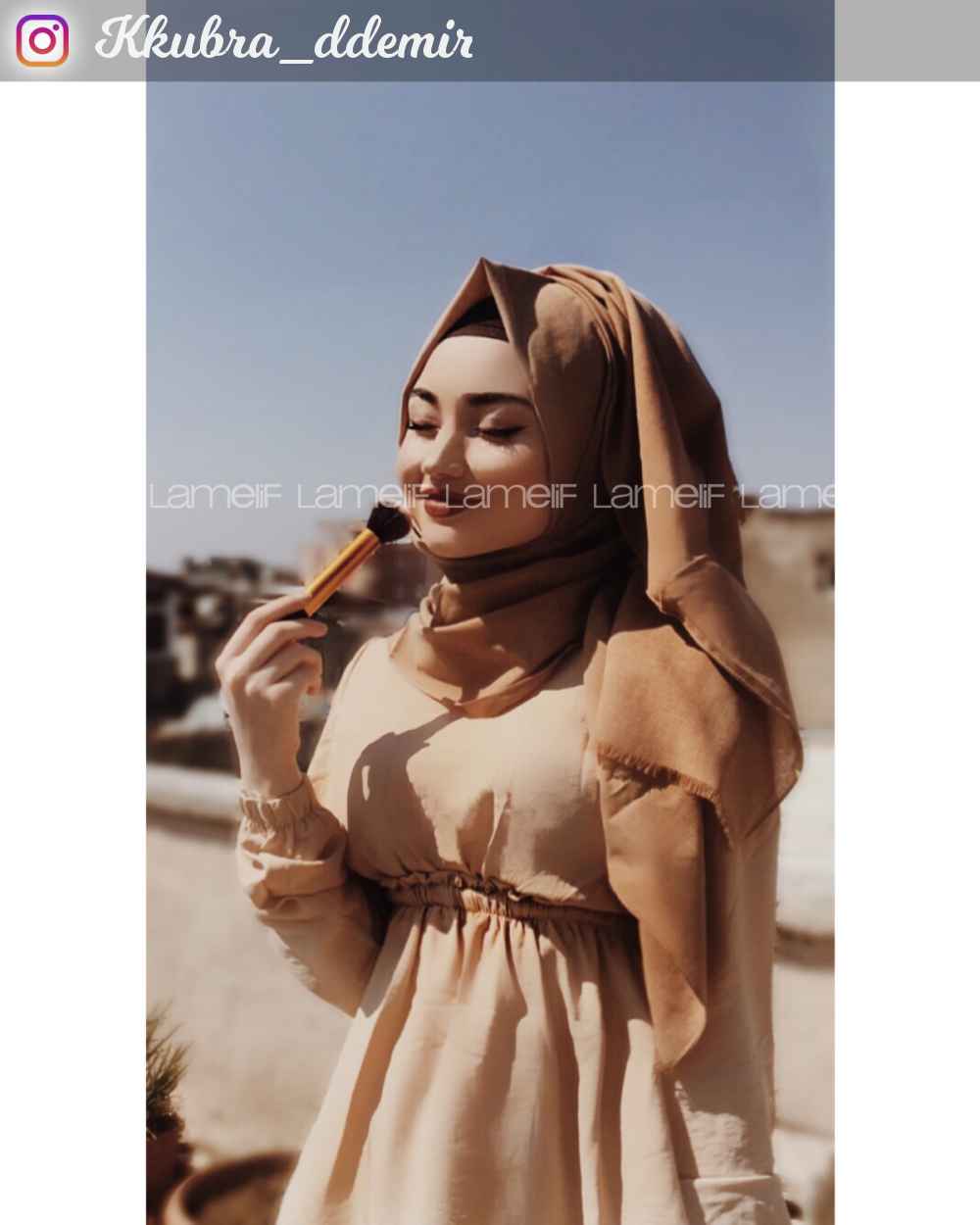 Modalamelif Bel Büzgülü Prenses Model Bej