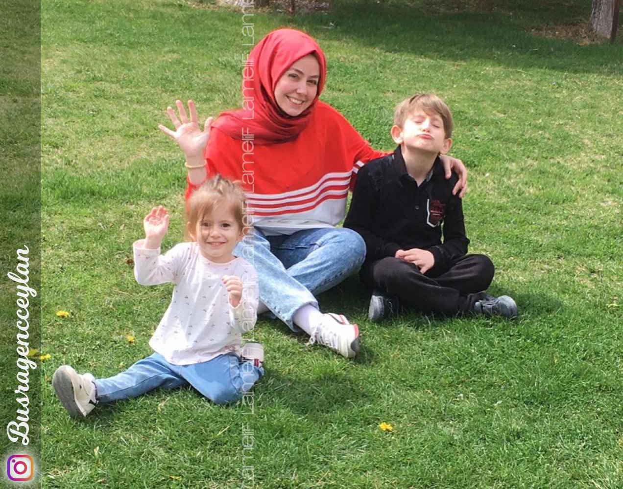 Modalamelif Şerit Çizgili Tunik Kırmızı