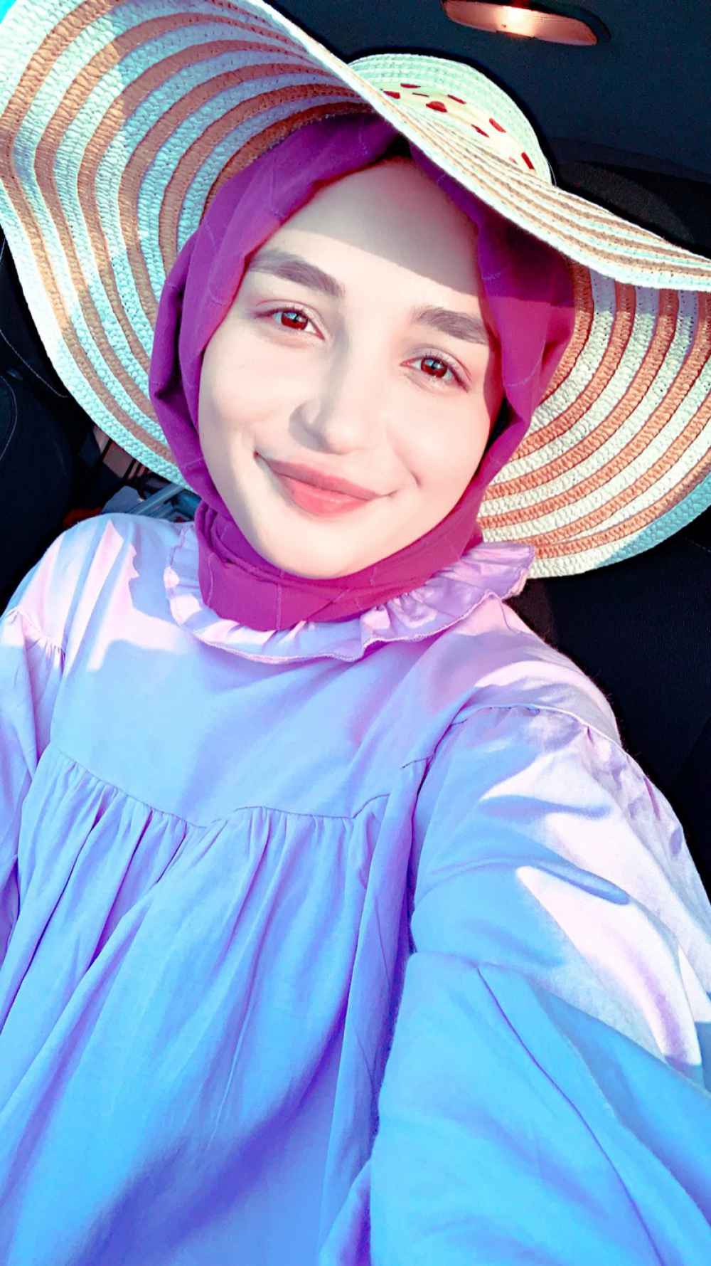 Modalamelif Açık Mor Çizgi Dokuma Şal