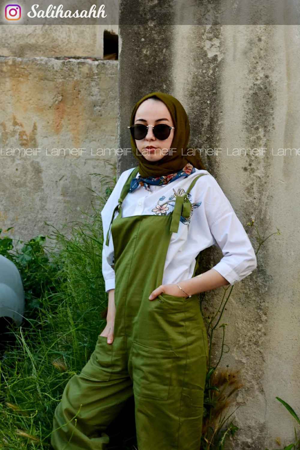 Modalamelif Bol Paça Tulum Haki