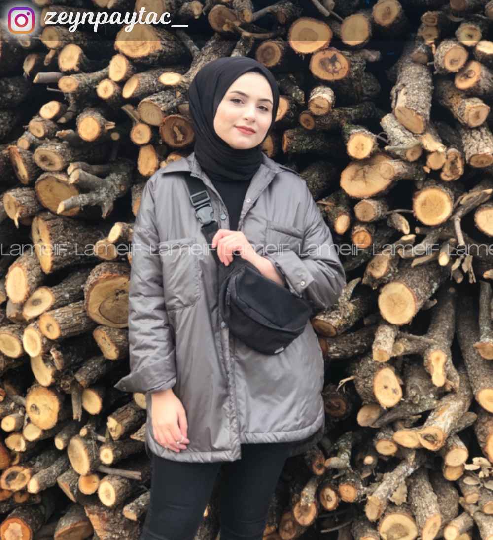 Lamelif Siyah Penye Şal