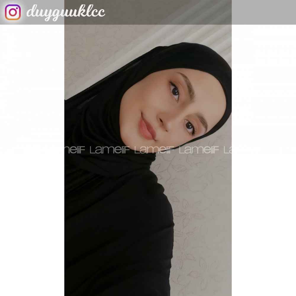 Lamelif Siyah Penye Şal