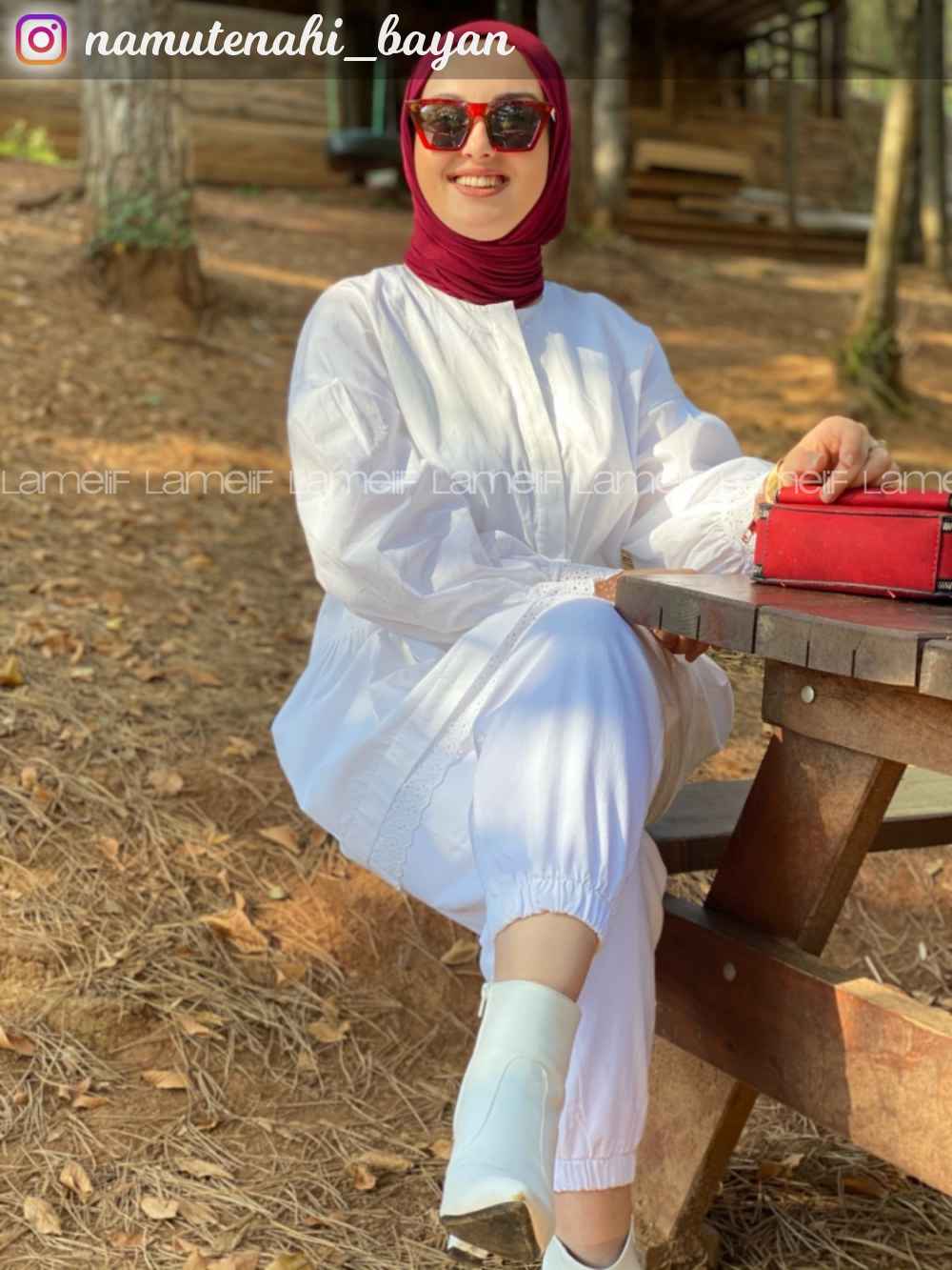 Modalamelif Celine Kırmızı Çerçeveli Gözlük