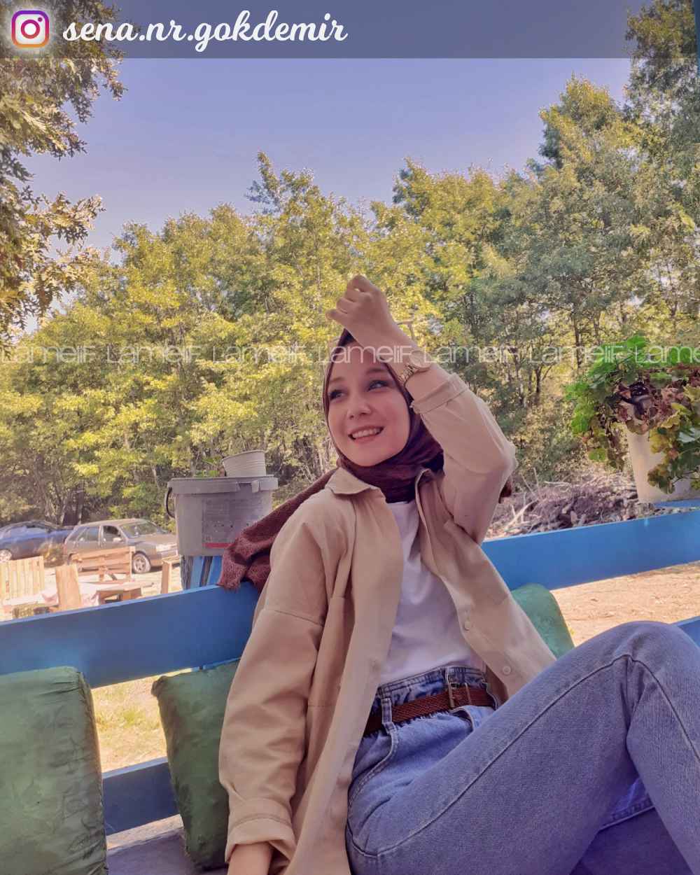 Modalamelif Çift Cepli Poplin Gömlek Sütlü Kahve