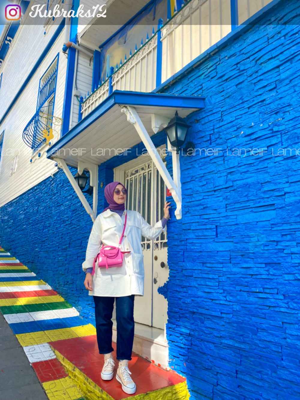 Modalamelif  Körük Cepli Oversize Gömlek Ekru