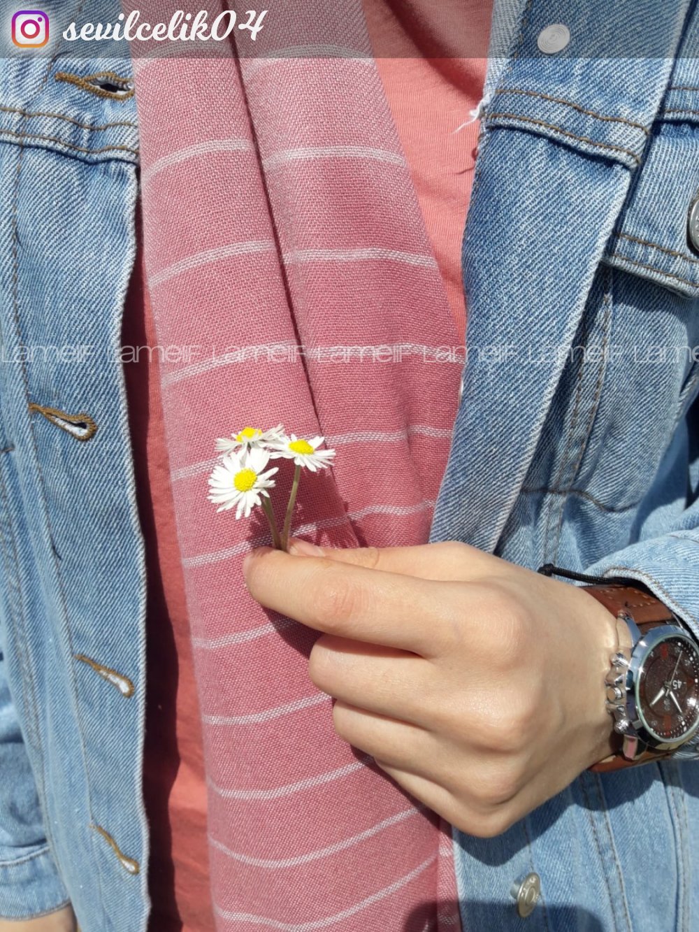 Lamelif Açık Mavi Bf Kot Ceket