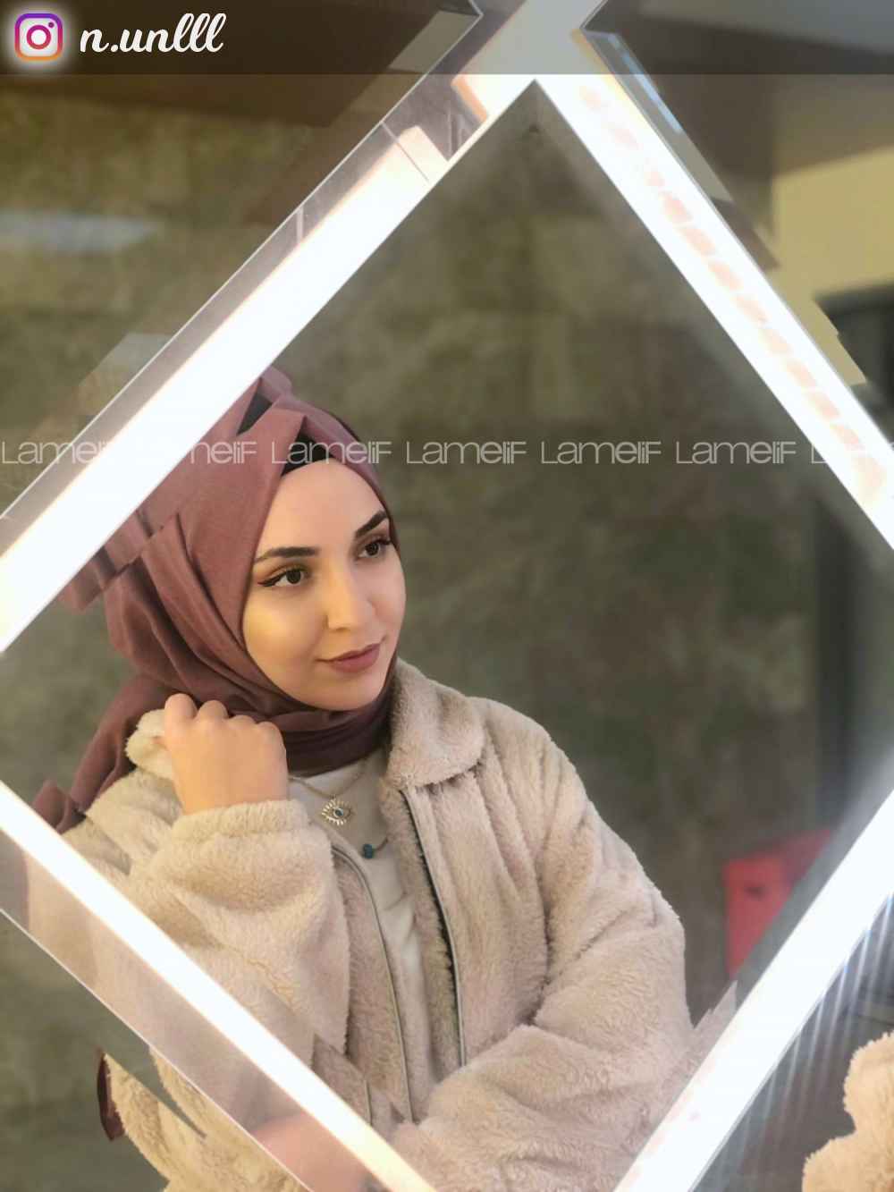 Cream Shirt Collar Long Arm Coat