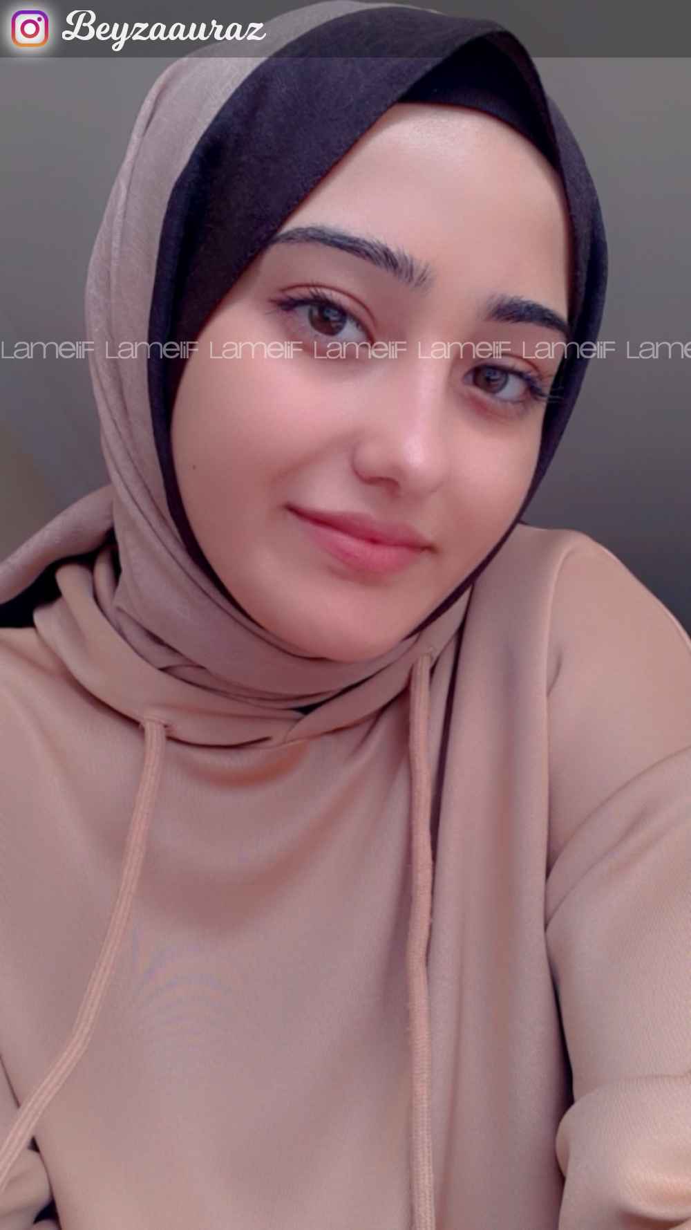 Modalamelif Camel Acı Kahve  Monogram Şal