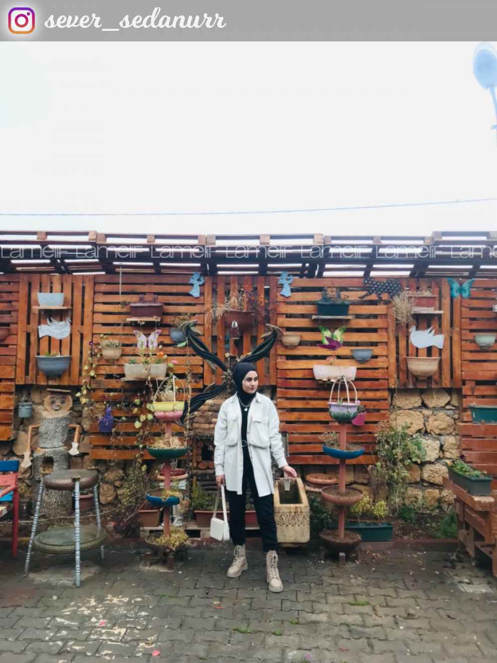 Lamelif Bombe Cepli Gabardin Gömlek Taş