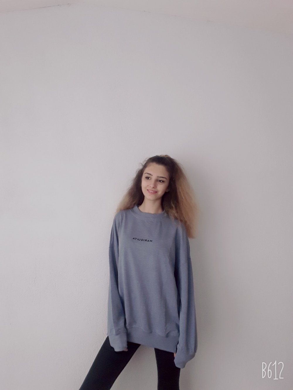 Modalamelif İndigo Marigunta Baskılı Sweat