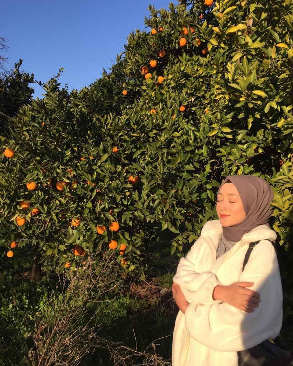 Lamelif Peluş Mont Ekru