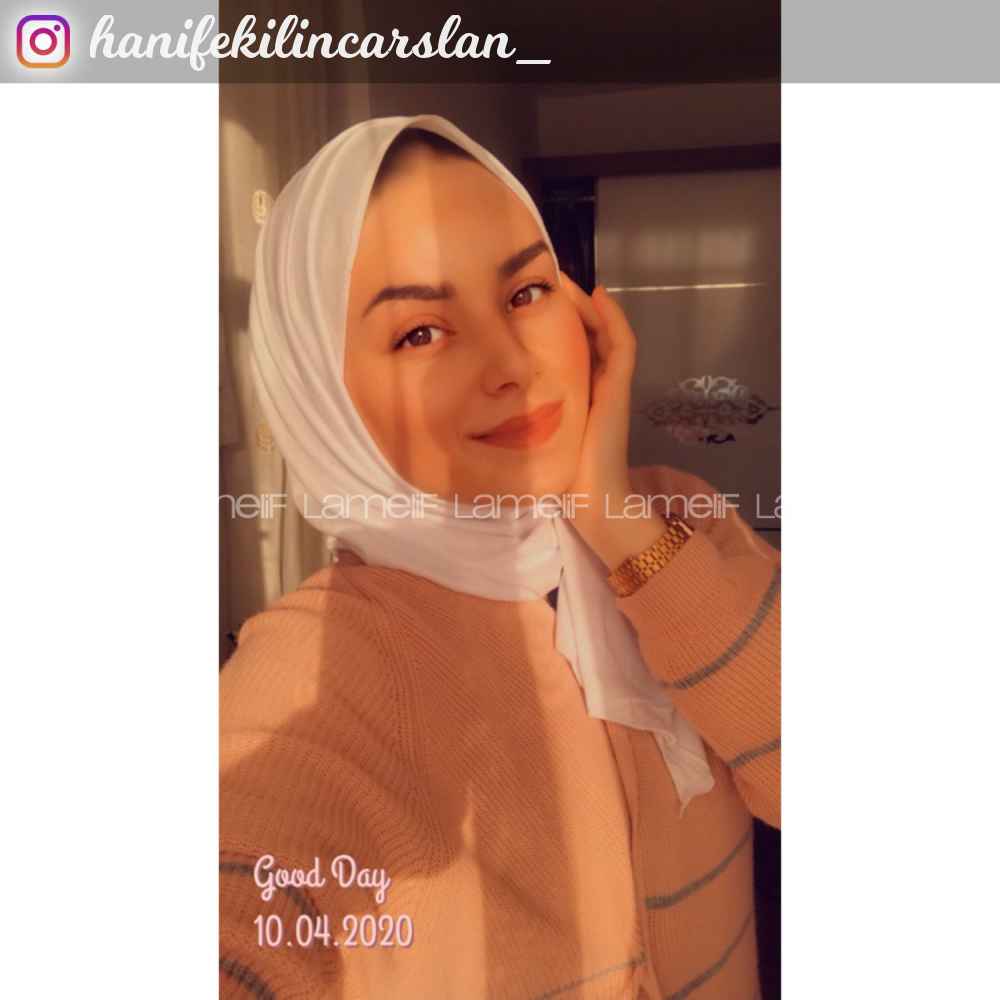 Lamelif Beyaz Penye Şal