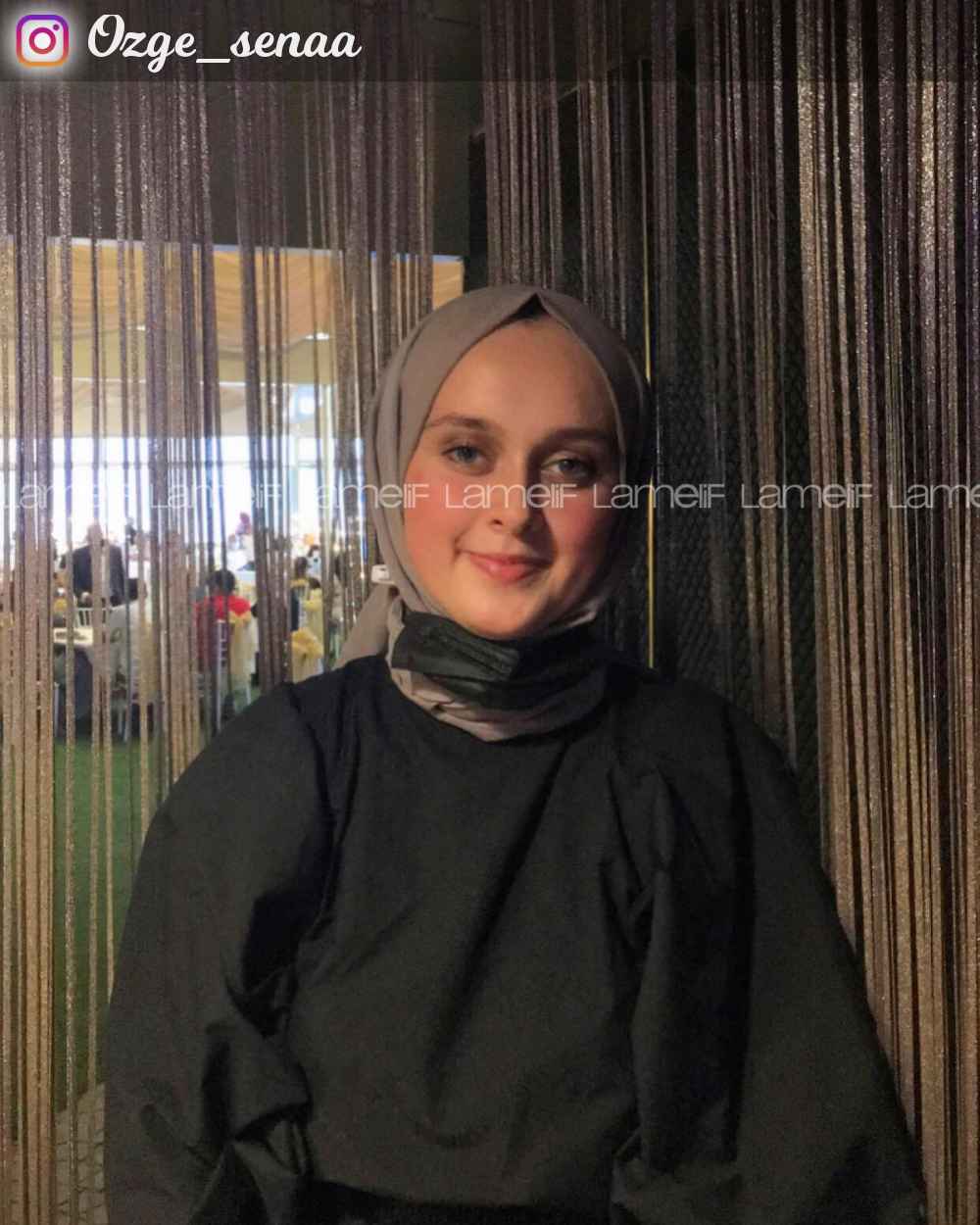 Lamelif Keten Şal Duman Gri