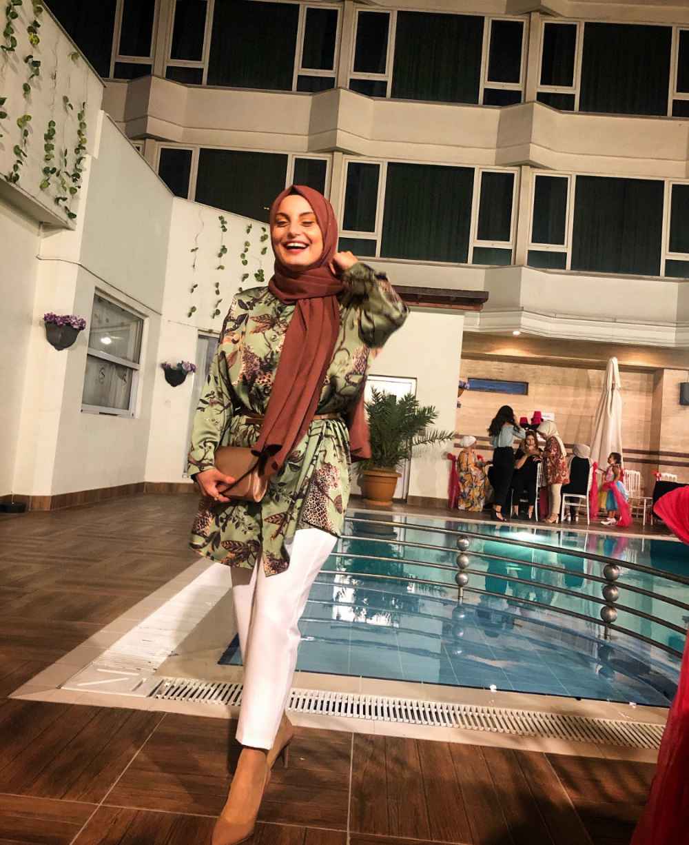 Modalamelif Beyaz Şık Havuç Pantolon