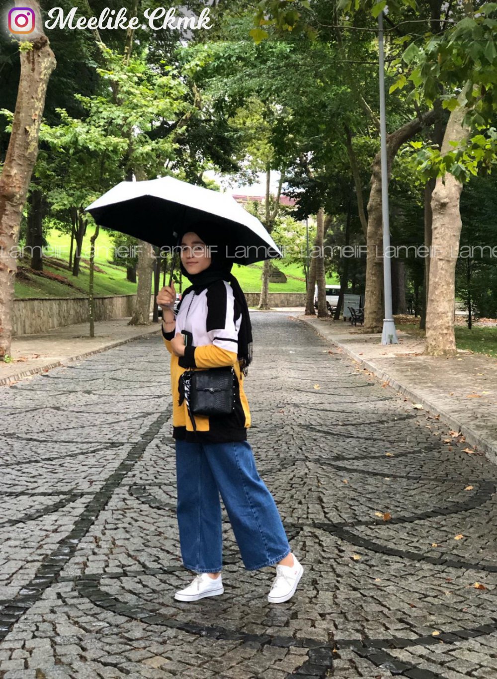 Blue Denim High Waist Denim Pants