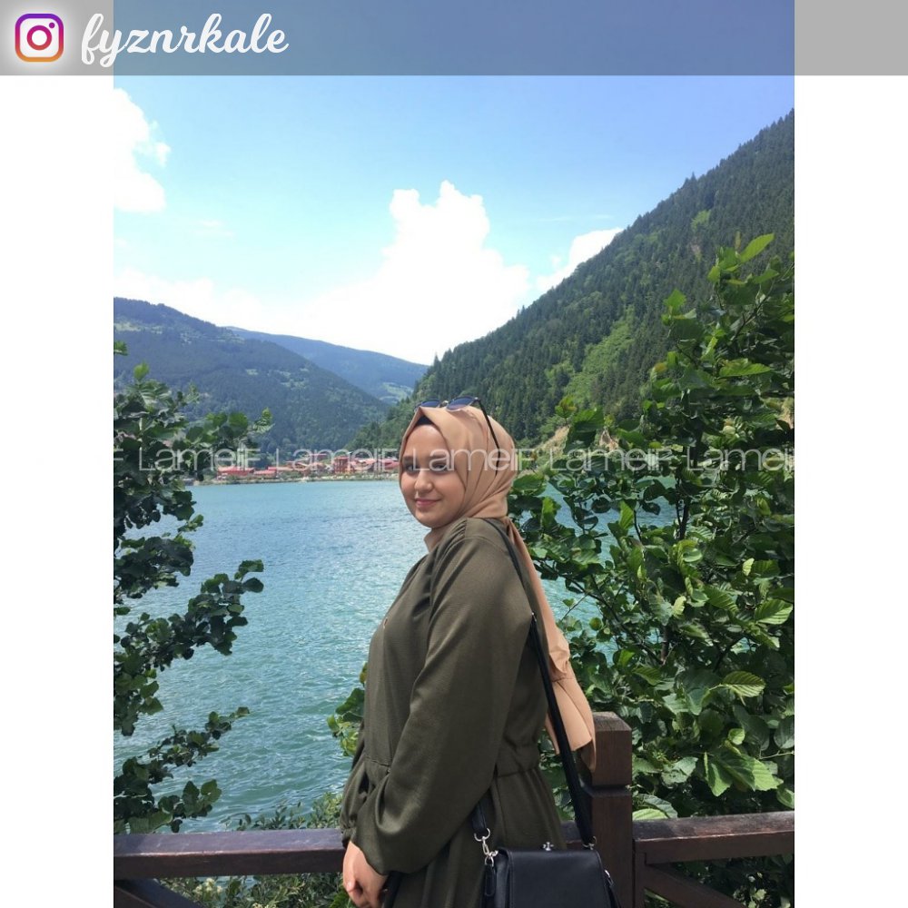 Modalamelif Yan Bağlamalı Trenç Haki