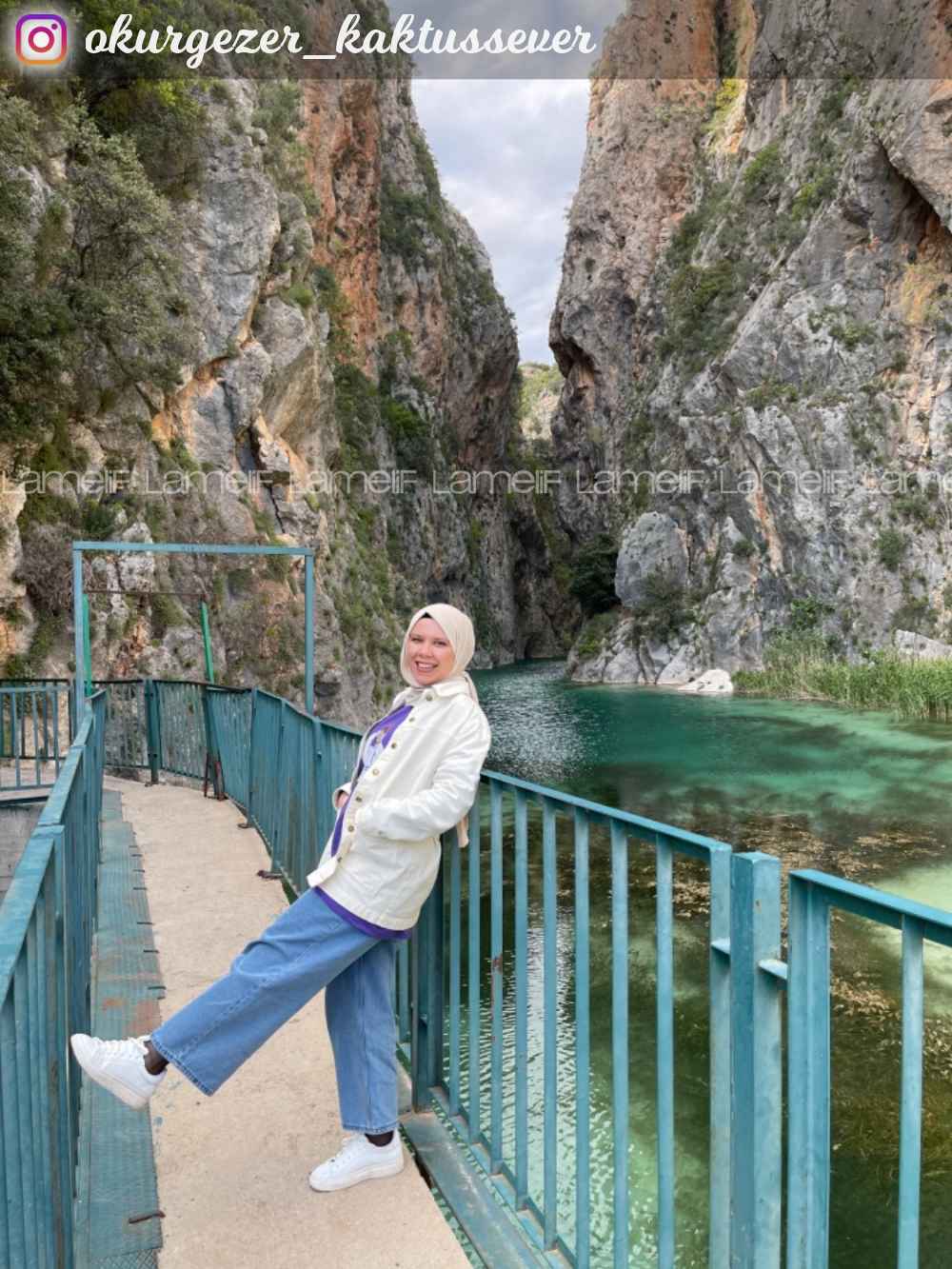 Lamelif Midi Boy Bol Paça Pantolon Açık Mavi