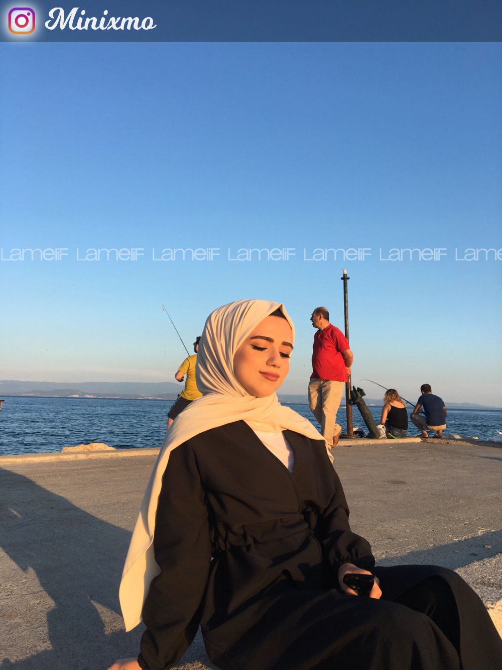 Modalamelif Pudra Keten Pamuk Şal