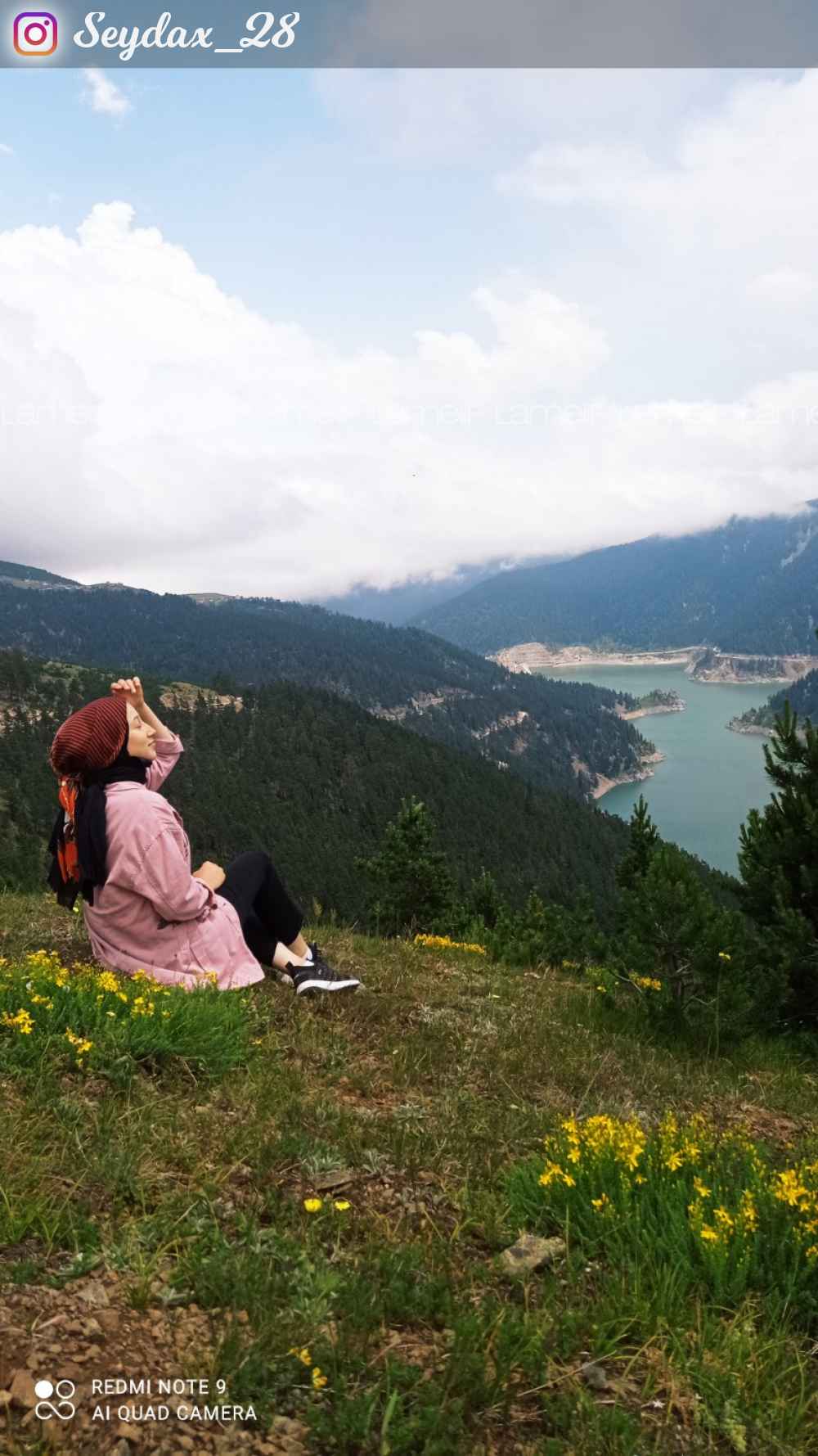 Modalamelif Happy Spring Desenli Gabrdin Ceket Lila