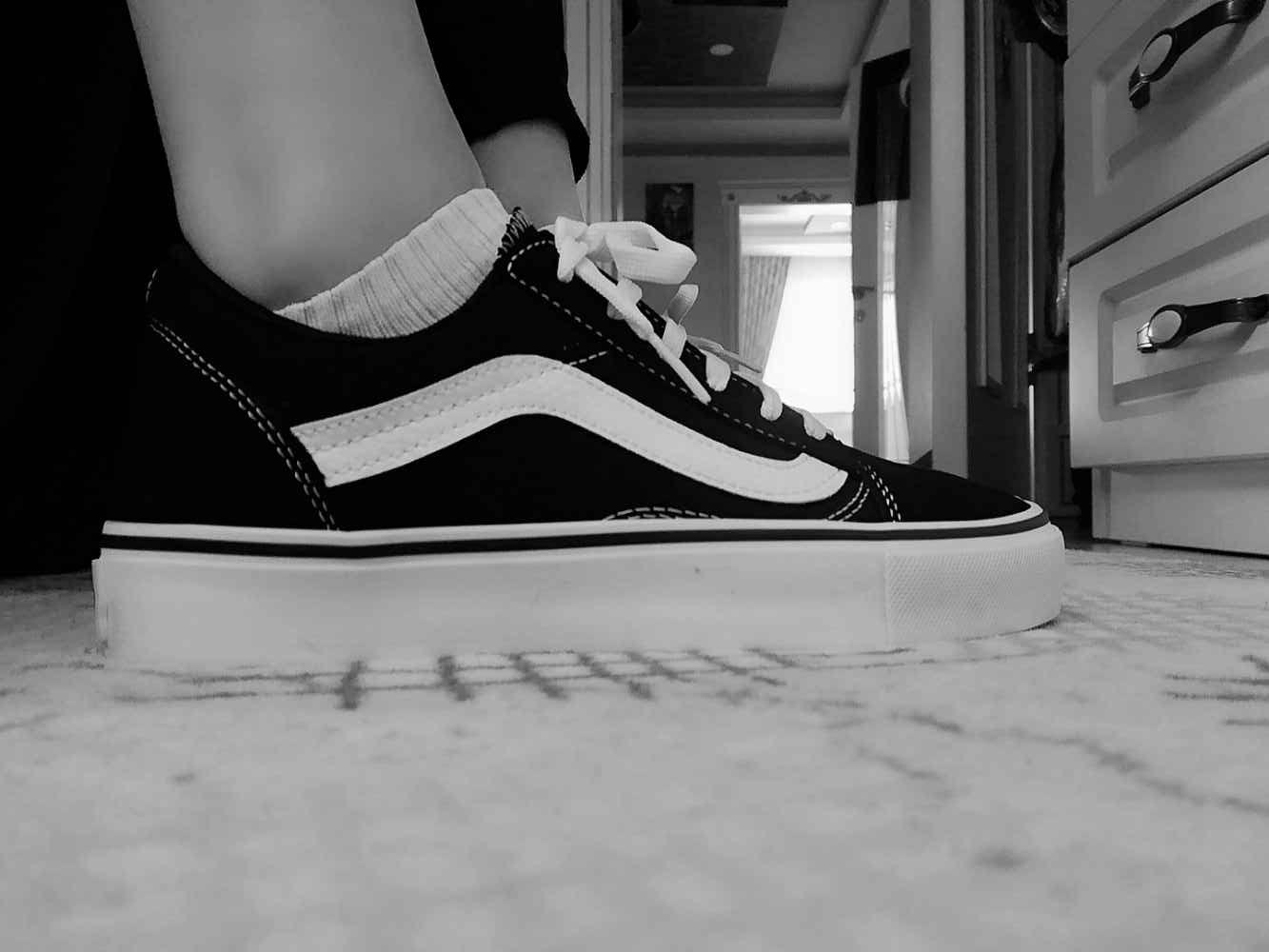 Modalamelif Siyah Kibar Görünümlü Spor Ayakkabı