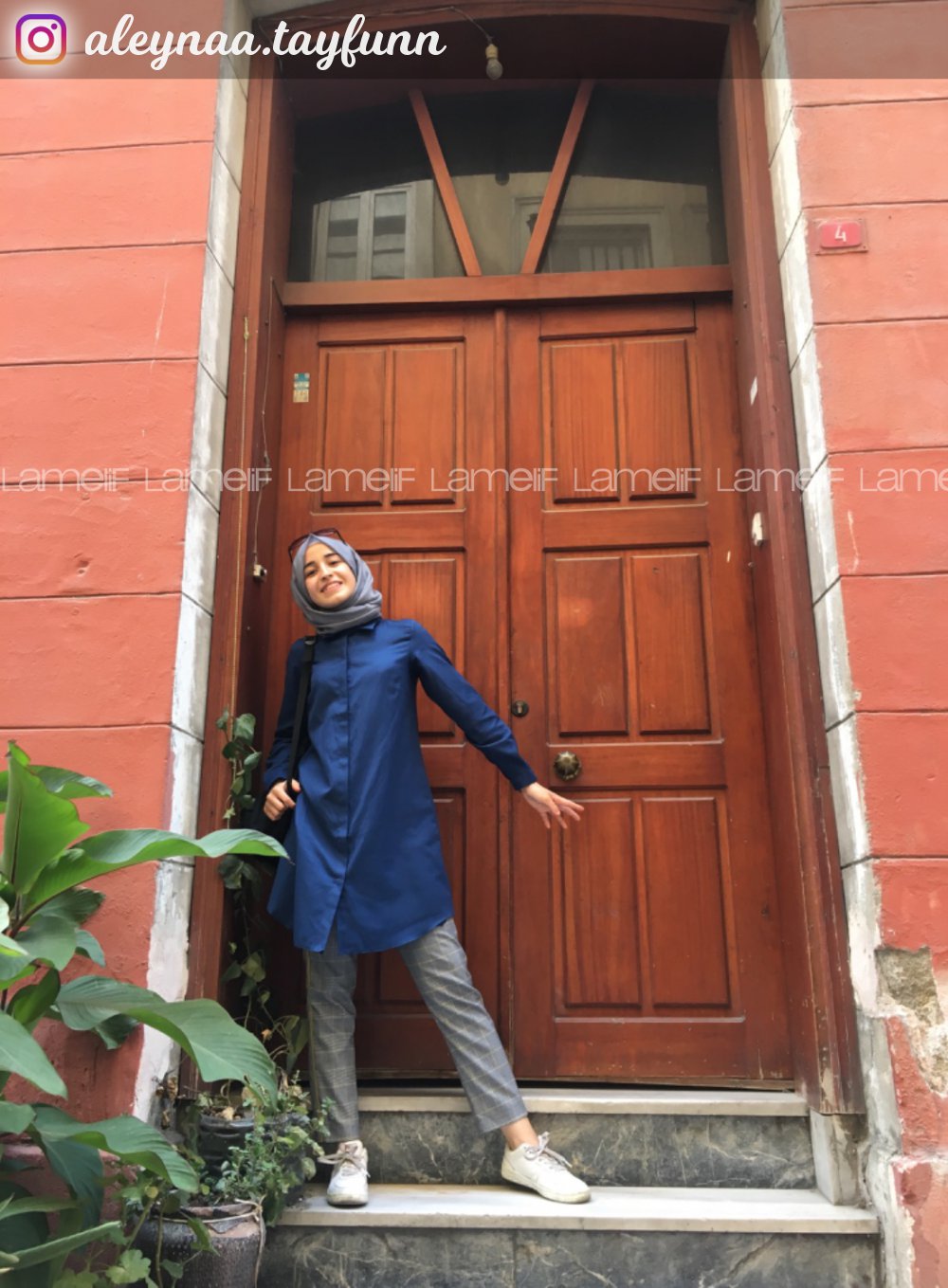 Modalamelif Boyfriend Gömlek İndigo