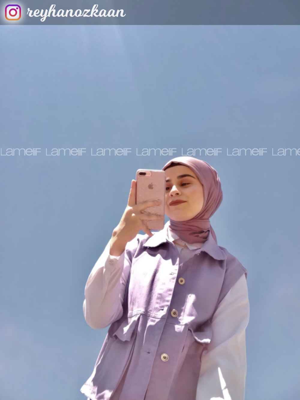 Modalamelif Çift Cepli Önü Düğmeli Yelek Mor