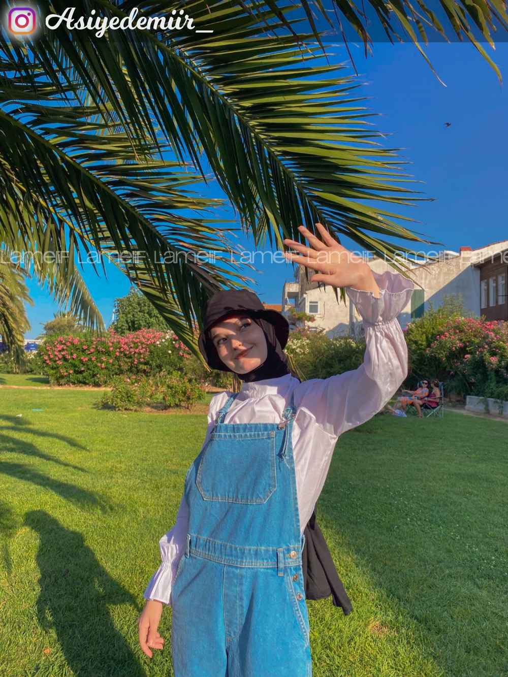 Lamelif Açık Mavi Premium Tulum