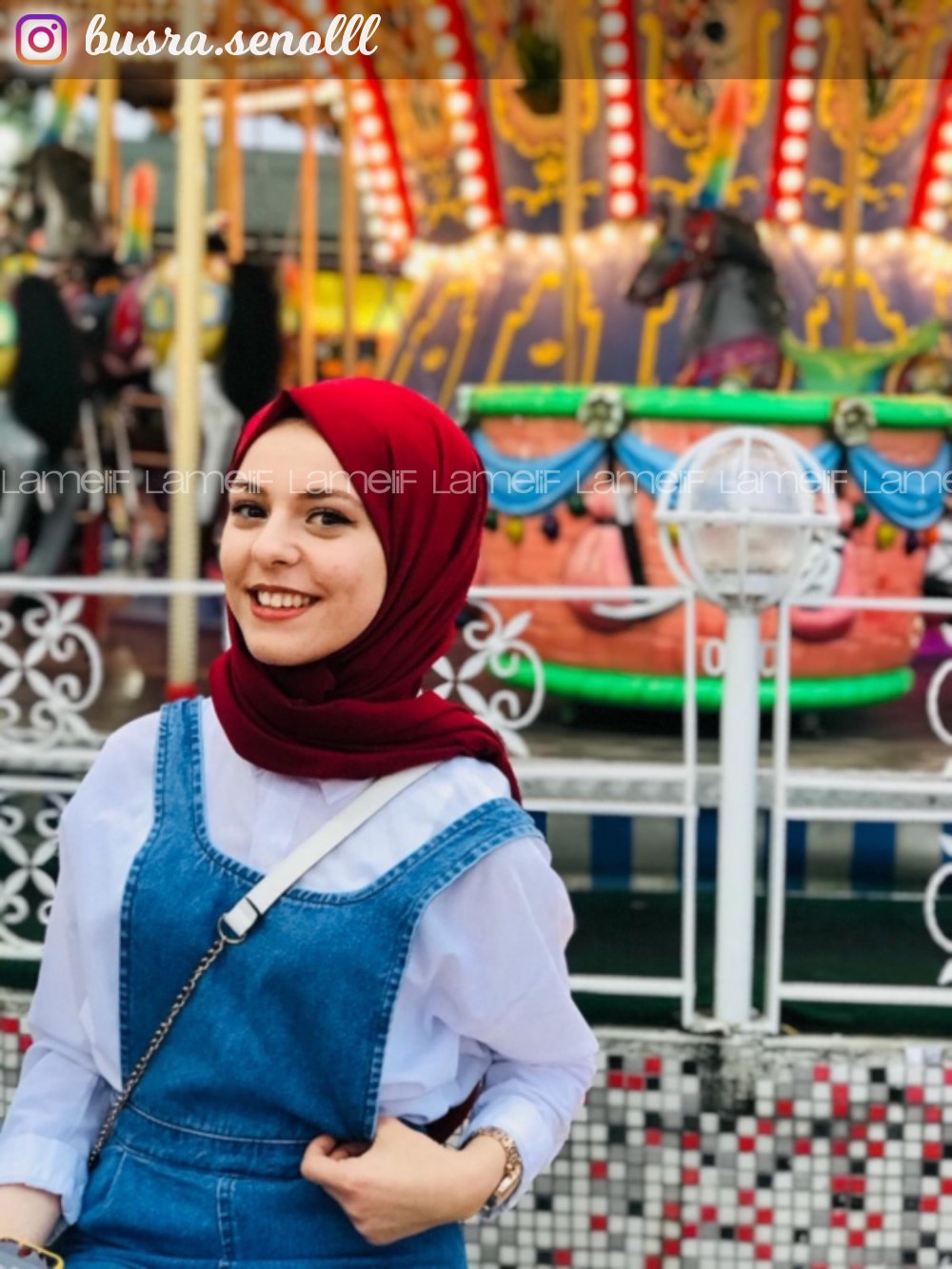 Light Blue Pool Neck Denim Unprinted Overalls