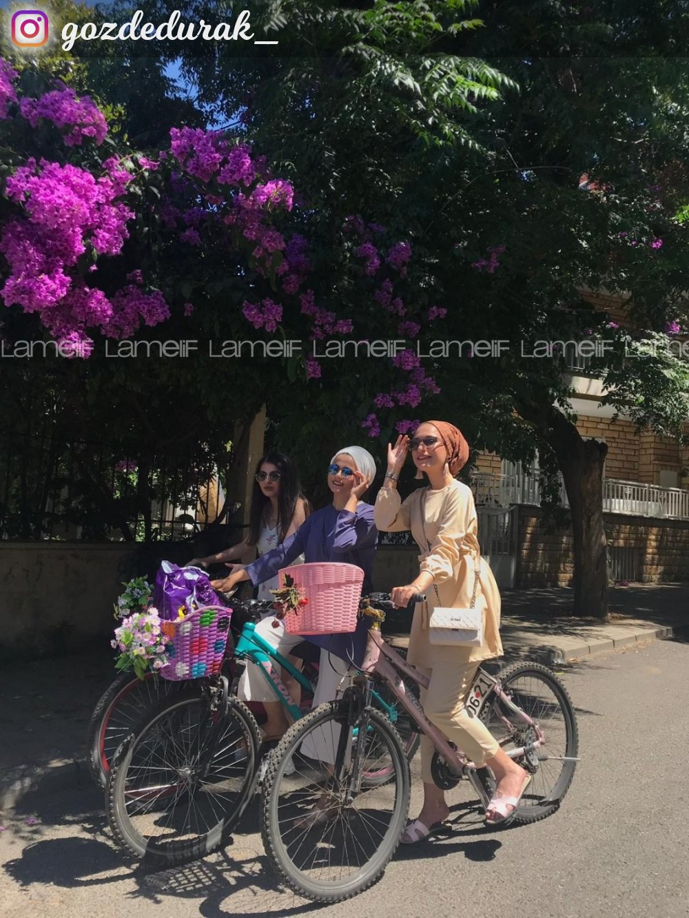 Modalamelif Kuşaklı Takım Krem