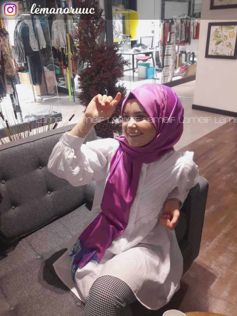 Modalamelif Dale Dublle Paça Ekose Pantolon Siyah Beyaz