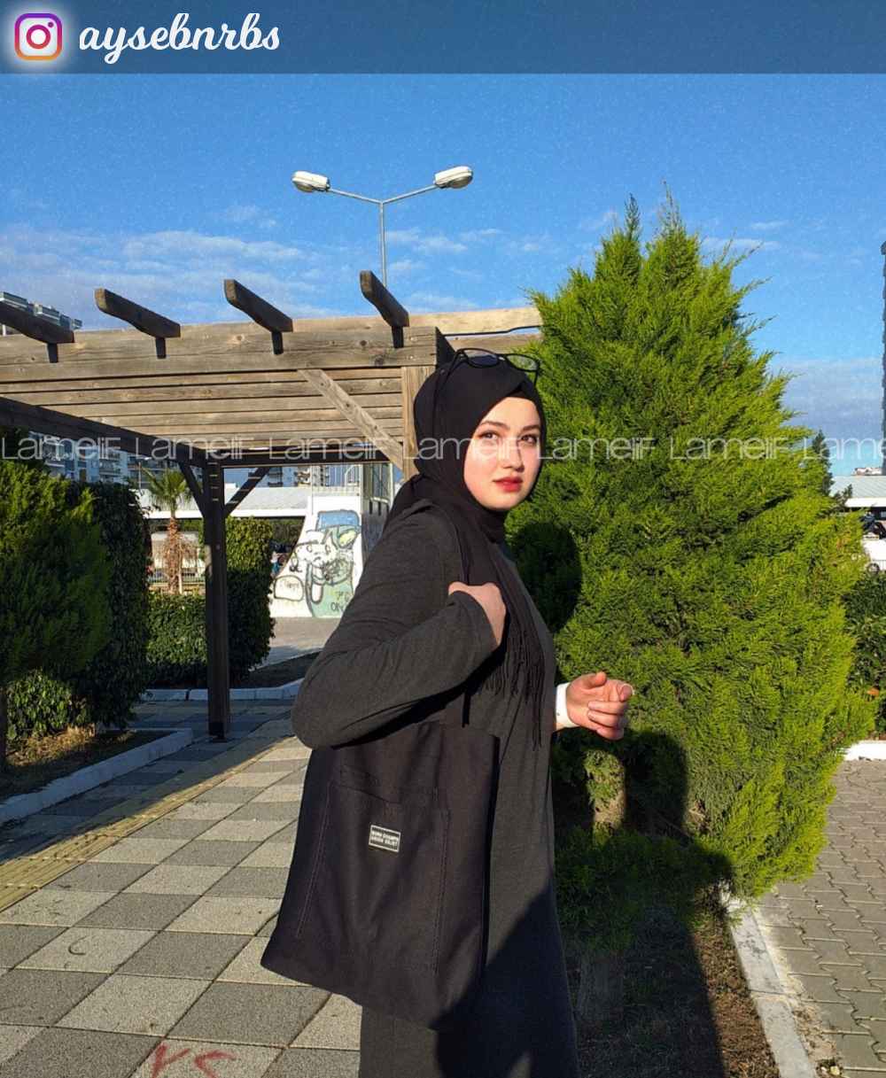 Black Without Accessories Rope Hand Bag Bag