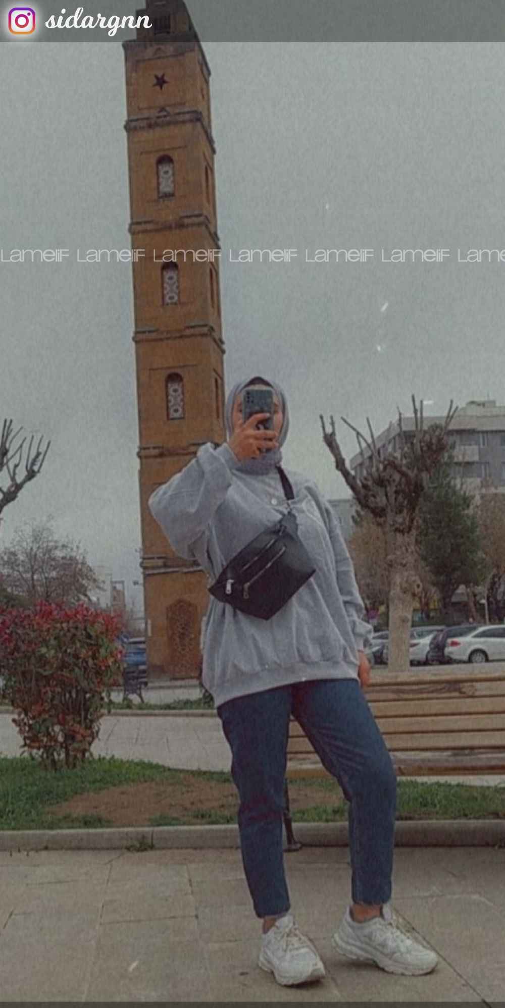 Modalamelif Emoji Baskılı Kaşkorse Sweat Gri