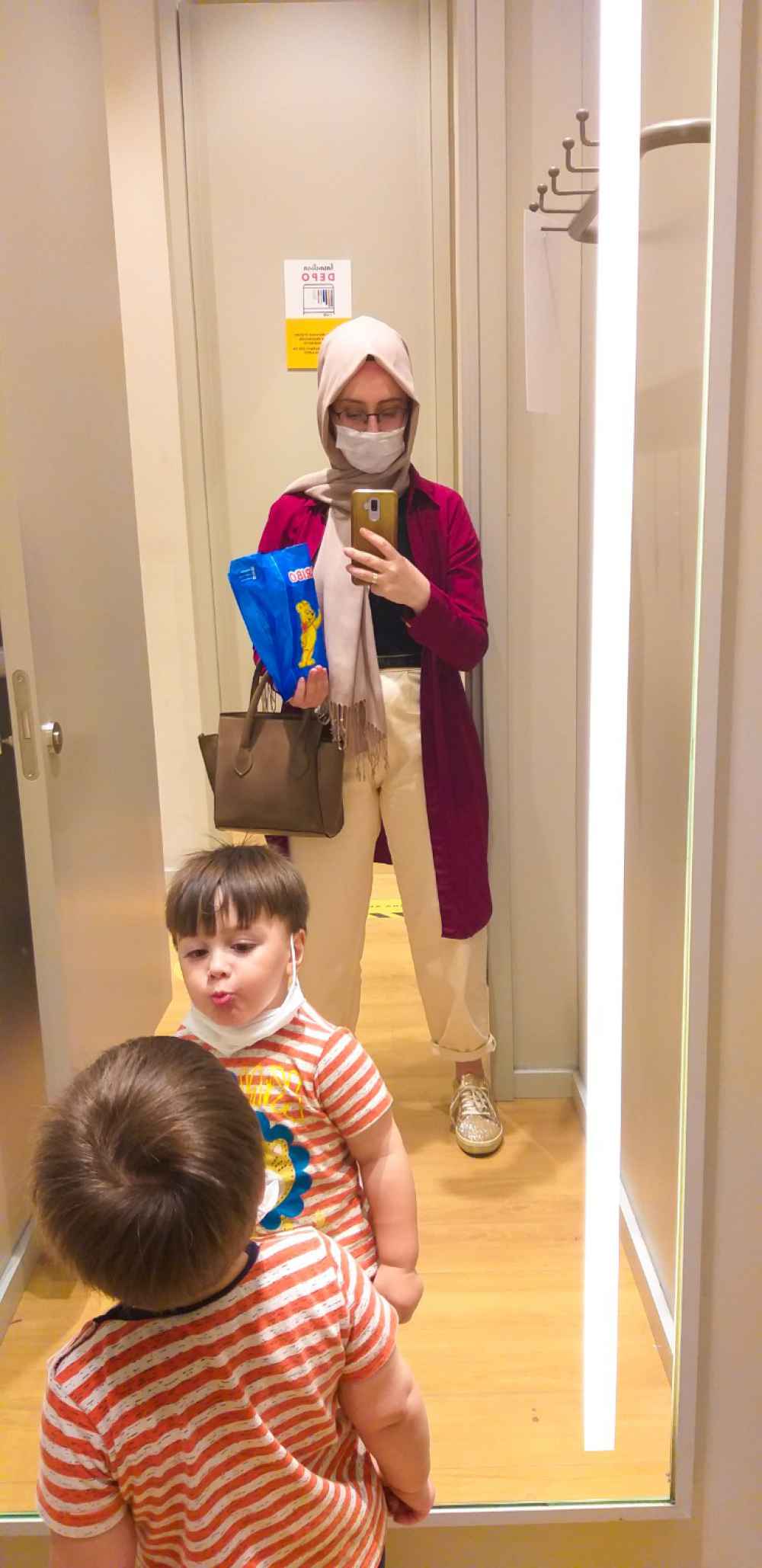 Lamelif Balon Model Bol Mom Jean Bej