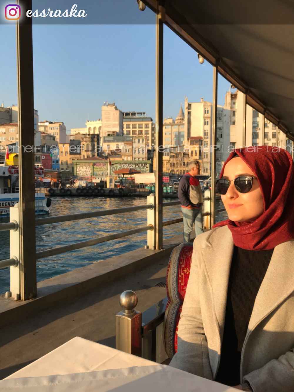 Modalamelif Belden Bağlamalı Kaşe Kaban Gri