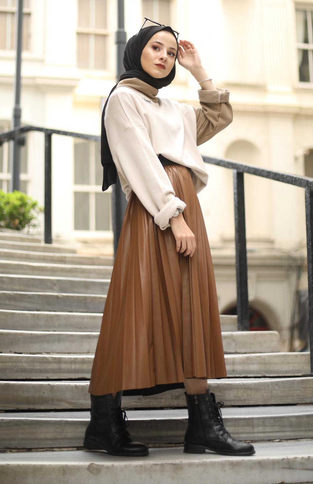 Modalamelif The Best Vizonrengi Sweat