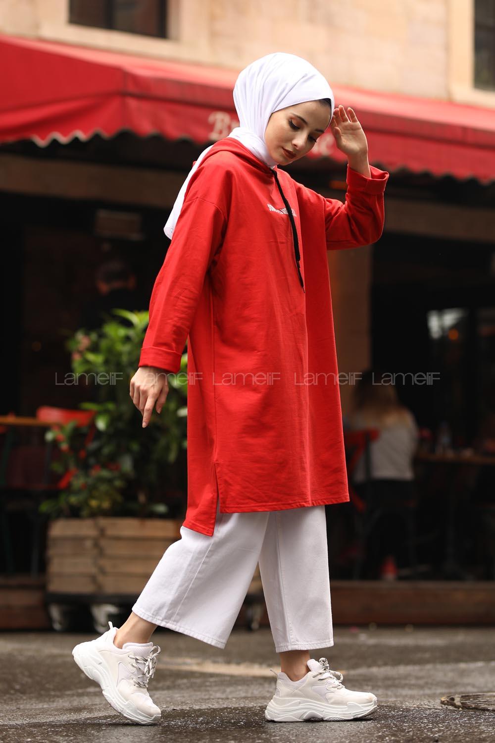 Modalamelif Kırmızı Some Days Sweat