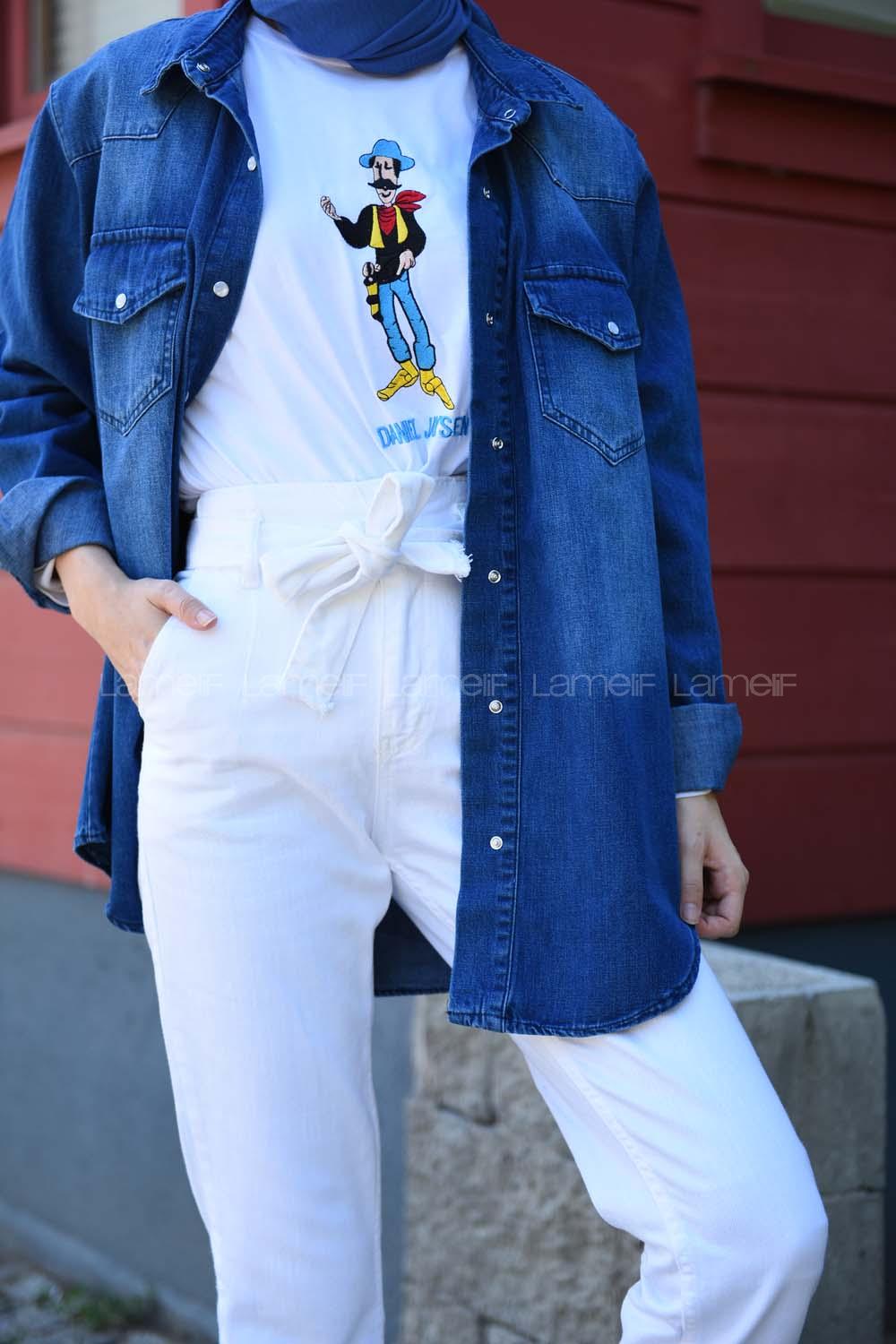 Modalamelif Cepli Kot Gömlek