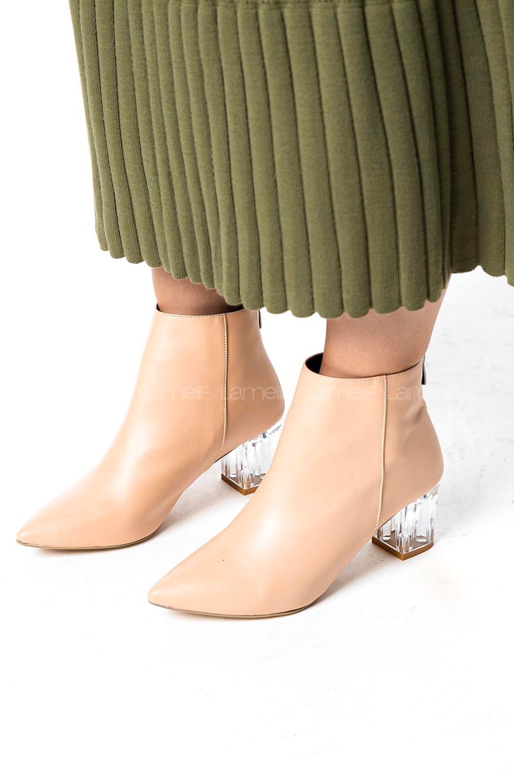 Modalamelif Metakrilat Topuklu Bilekte Bot Pudra