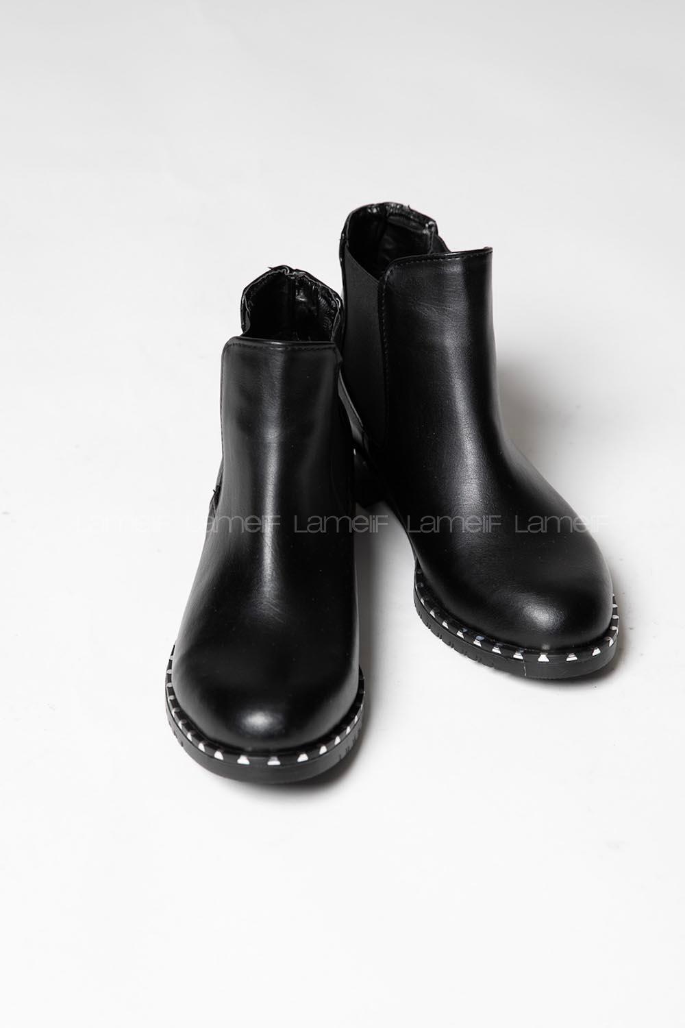 Modalamelif Zımba Detaylı Esnek Bilekte Bot