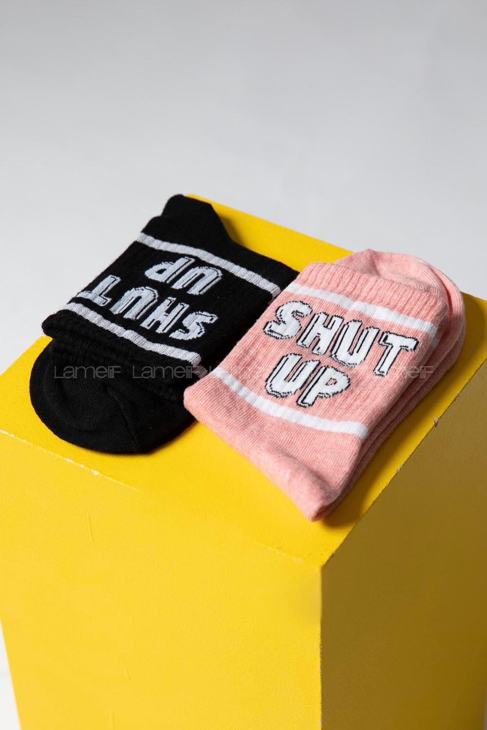 Modalamelif  Up Baskılı Soket Çorap