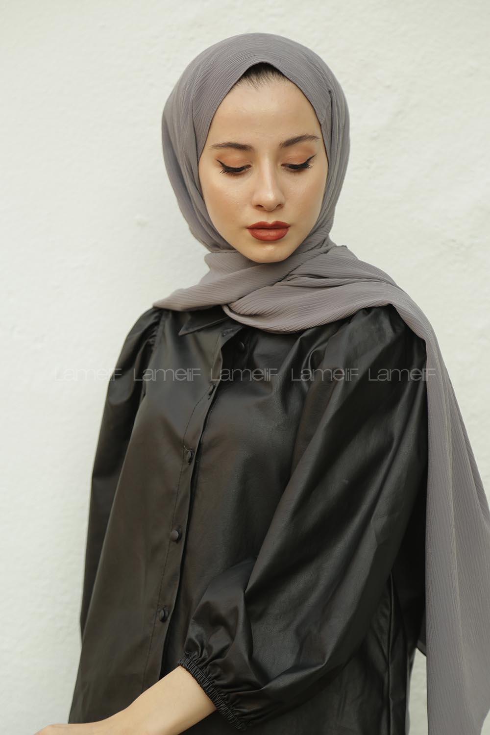 Modalamelif Füme Krınkıl Medine İpeği Şal