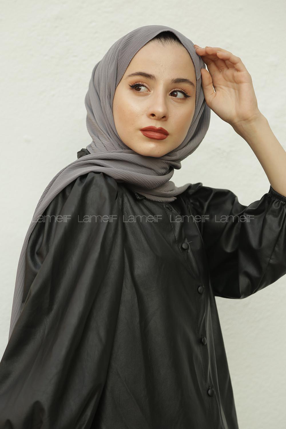 Modalamelif Füme Krınkıl Medine İpeği Şal