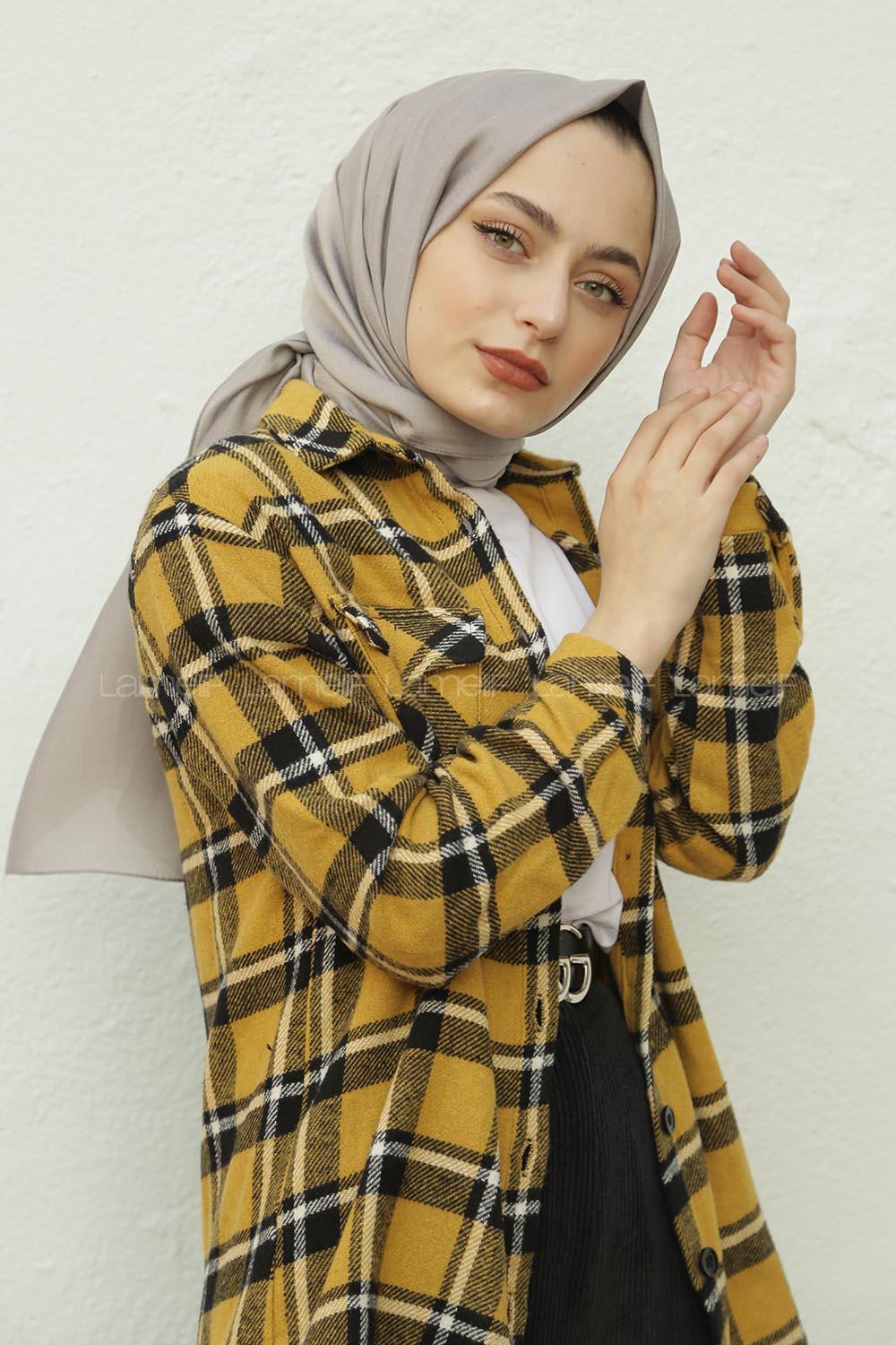 Modalamelif Gri Prestij Şal