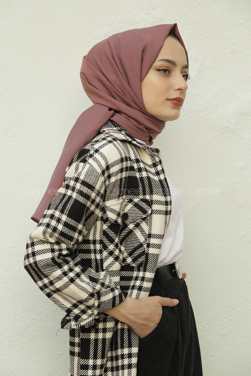 Modalamelif Gül Rengi Prestij Şal