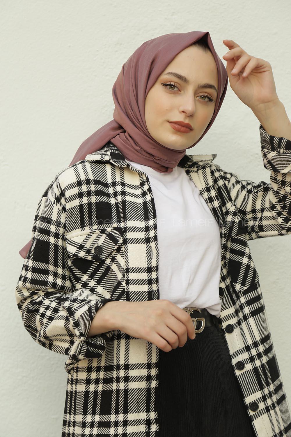 Modalamelif Gül Rengi Prestij Şal