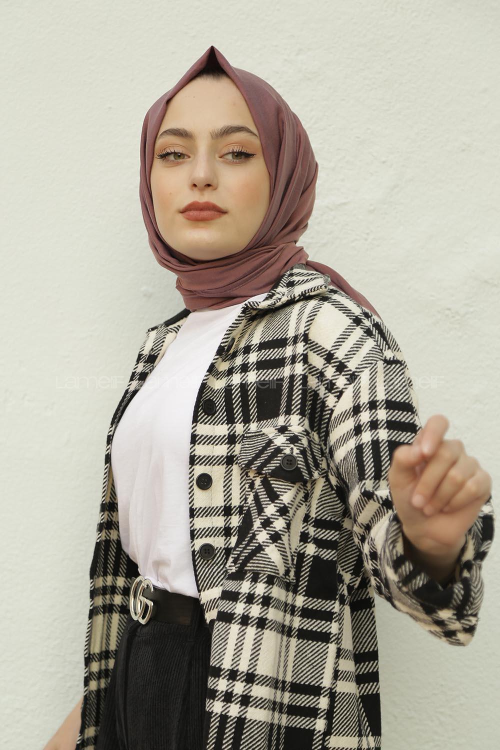 Modalamelif Gül Rengi Prestij Şal