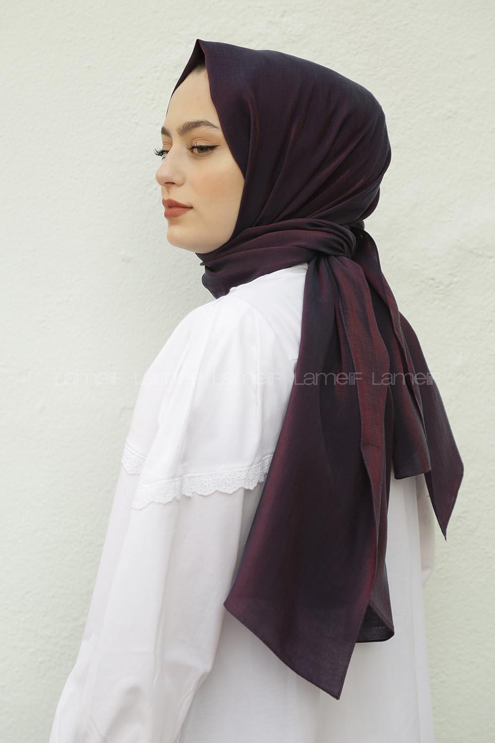 Modalamelif Koyu Mor Prestij Şal
